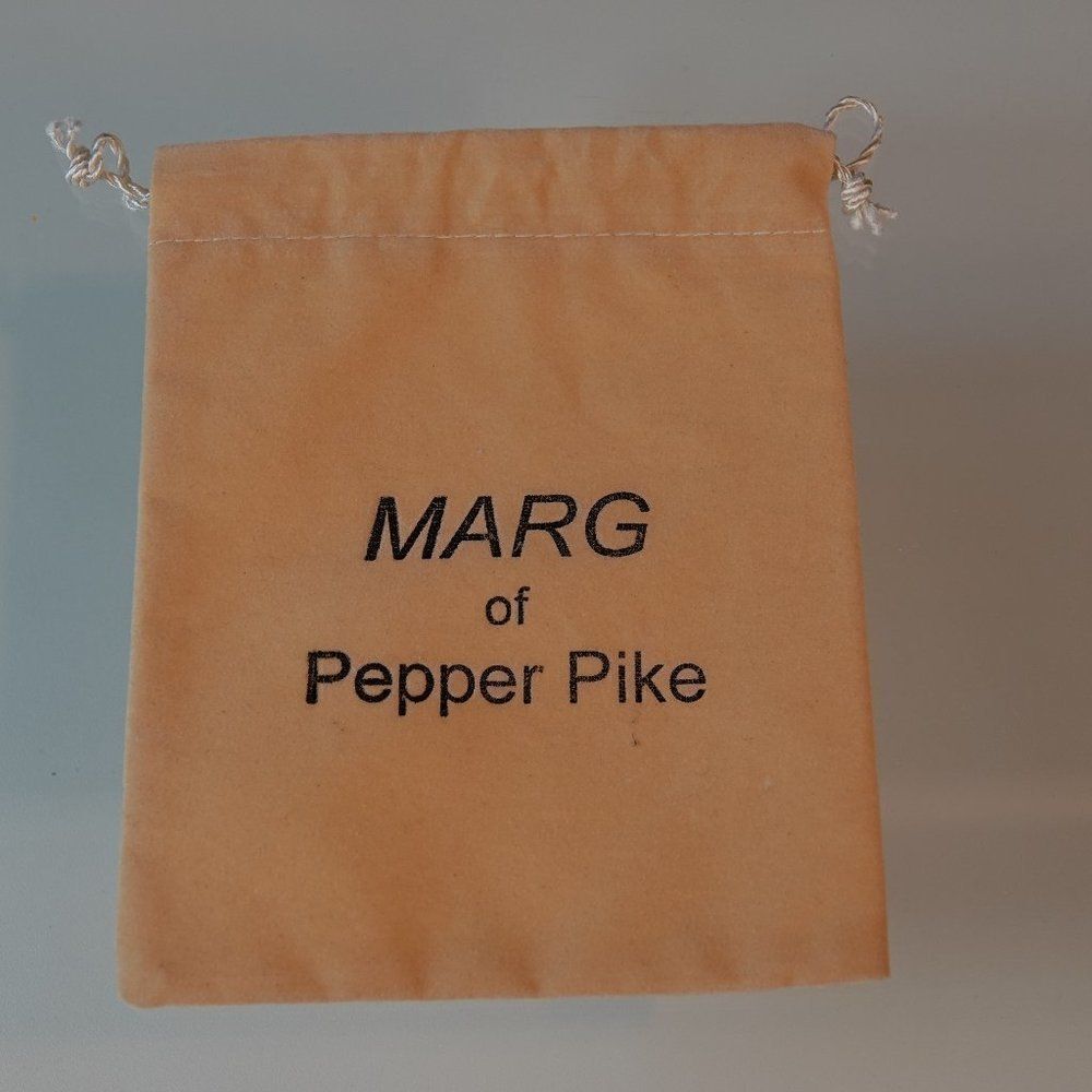 Vintage MARG Of Pepper Pike Jewelry Pouch
